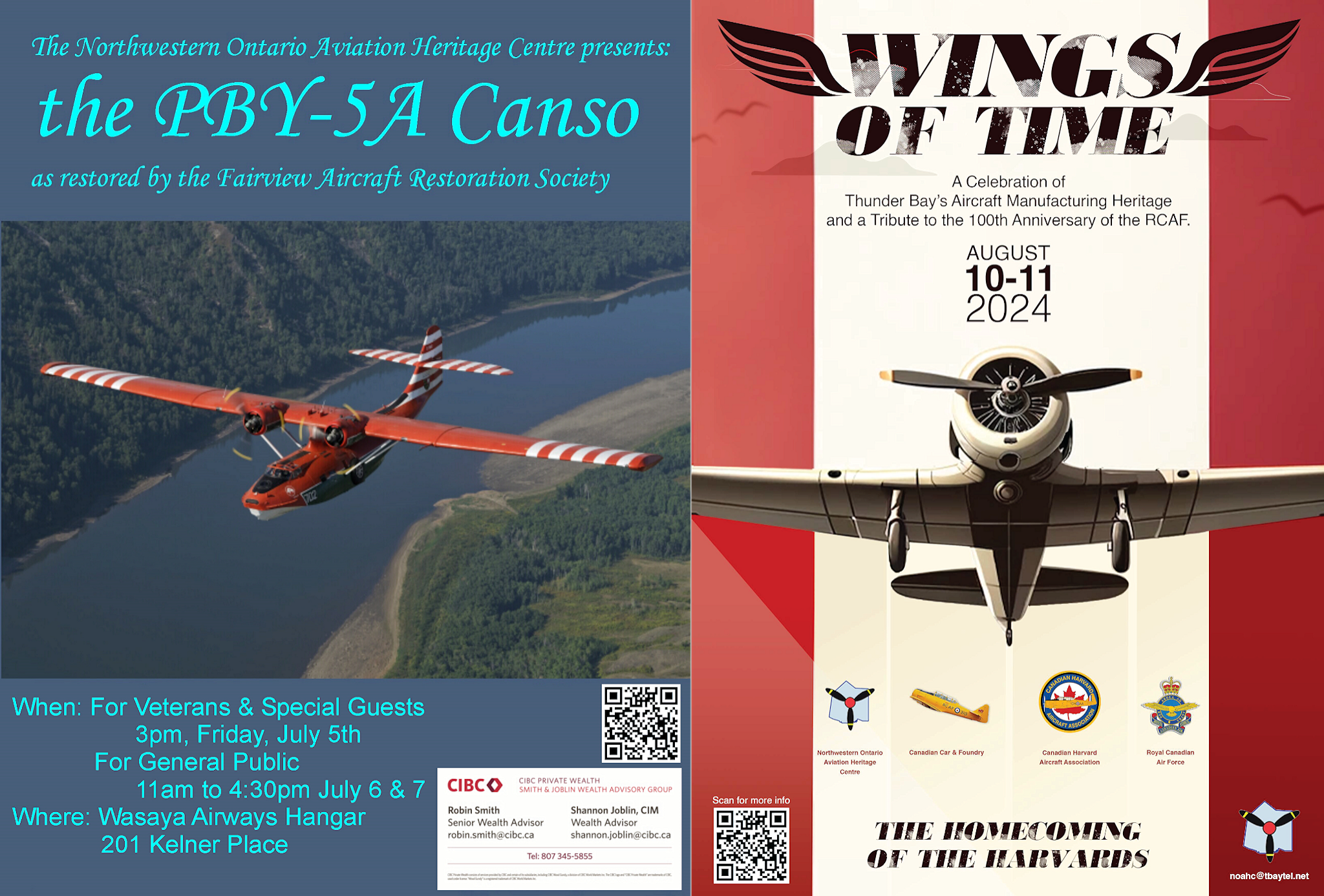 Canso Harvard Event Poster